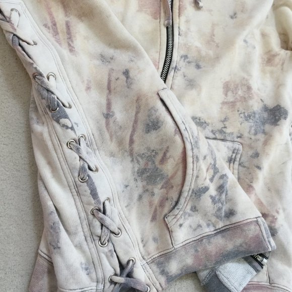 FAITH CONNEXION Mens Laced Hooded Sweat Jacket Sz M Grey 100% Cotton NEW $760 - Picture 7 of 12